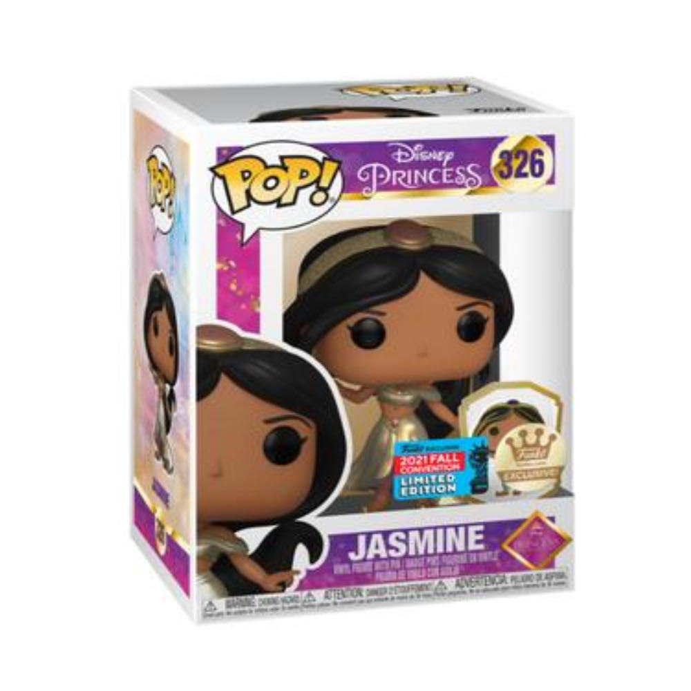 Aladdin: Jasmine, #326 (Pin) - Disney Princess vinyl figure collectible [Barcode 889698565653] - Main Image 3