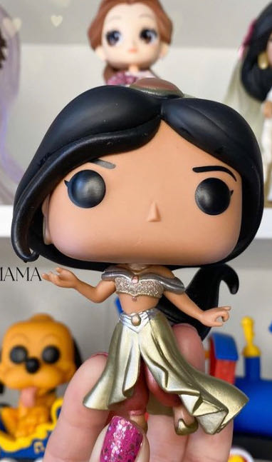 Aladdin: Jasmine, #326 (Pin) - Disney Princess vinyl figure collectible [Barcode 889698565653] - Main Image 4