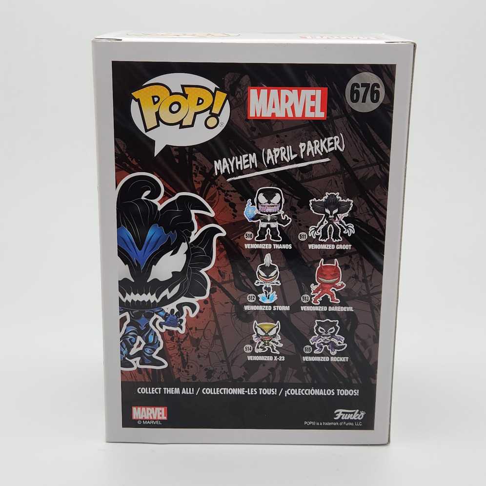 Mayhem (April Parker) - Venom vinyl figure collectible [Barcode 889698583978] - Main Image 4