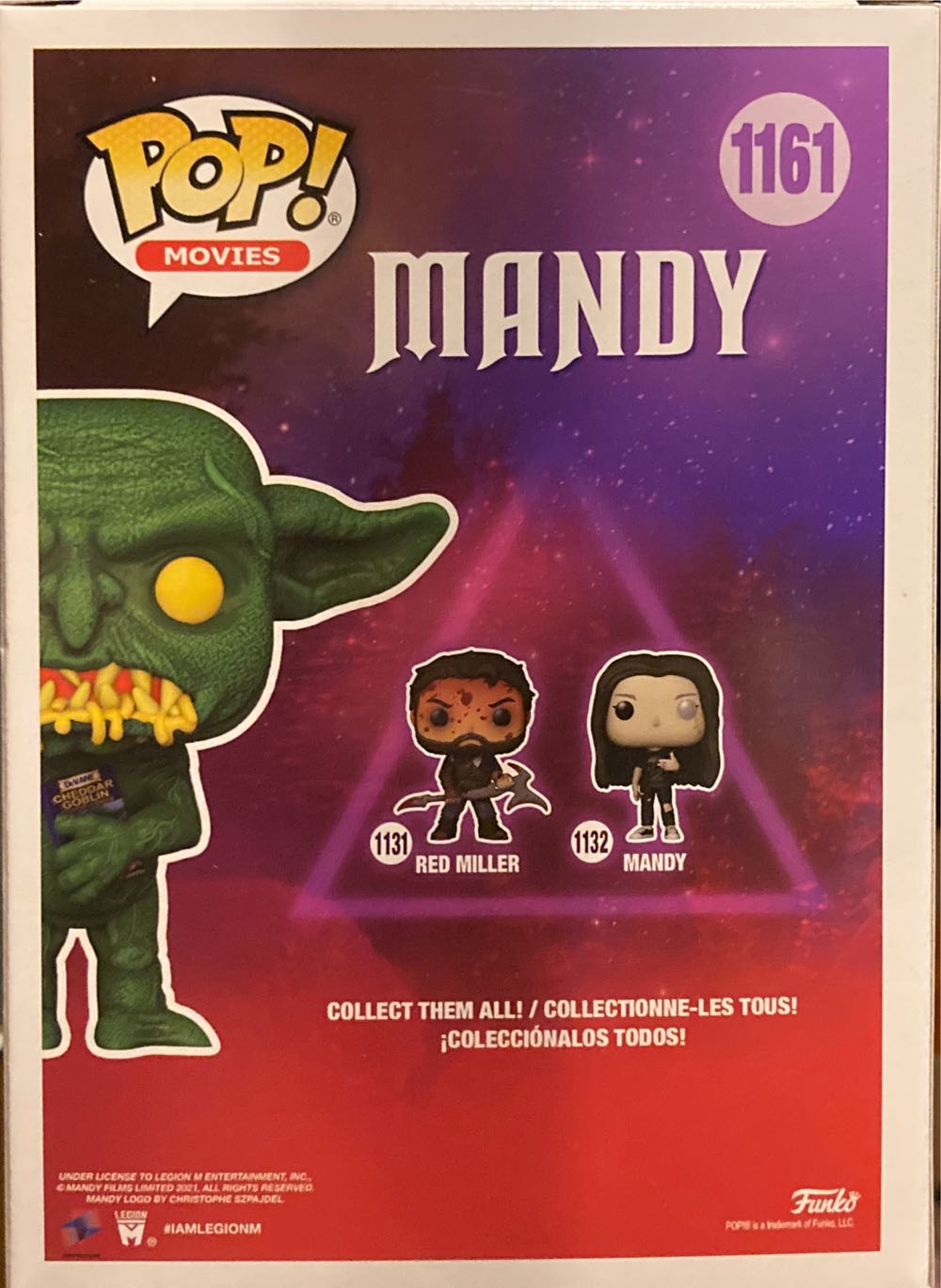 Cheddar Goblin - Mandy vinyl figure collectible [Barcode 889698572279] - Main Image 3