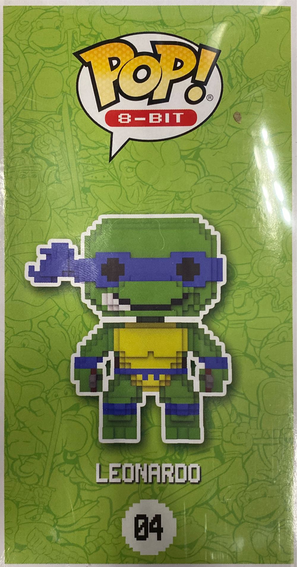 LEONARDO 8-BIT - Teenage Mutant Ninja Turtles vinyl figure collectible [Barcode 889698250283] - Main Image 3
