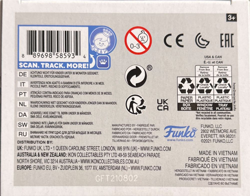 Superman Blue - DC Universe vinyl figure collectible [Barcode 889698585934] - Main Image 4