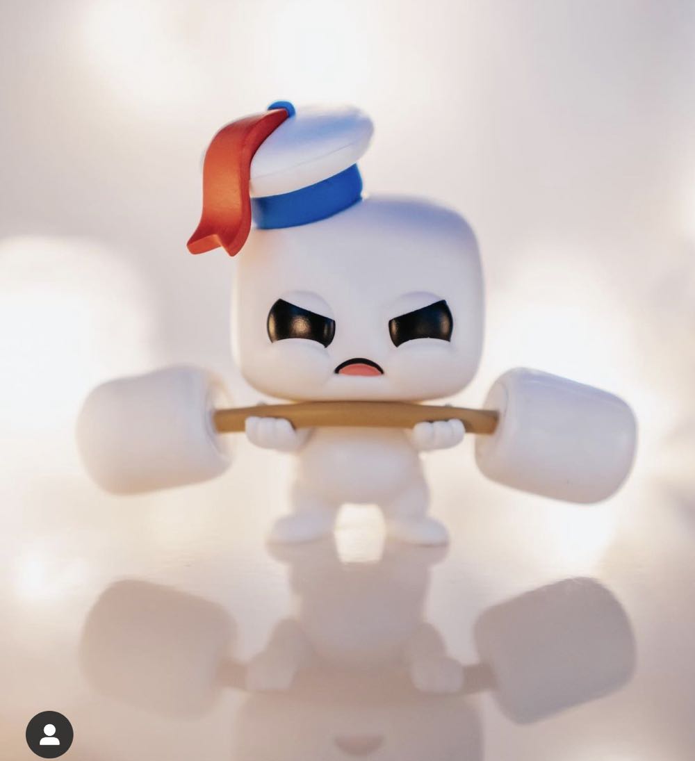 Mini Puft w/ Weights - Ghostbusters vinyl figure collectible [Barcode 889698484954] - Main Image 3