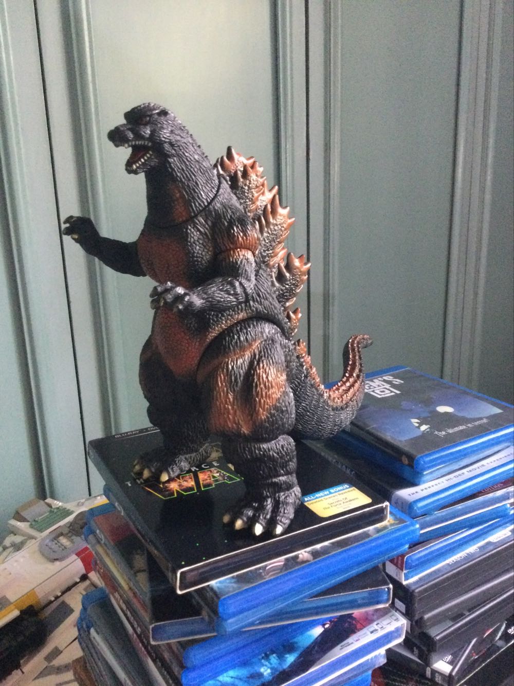 Godzilla ( Burning / 1995 ) ( Bandai ) - Godzilla vinyl figure collectible - Main Image 2