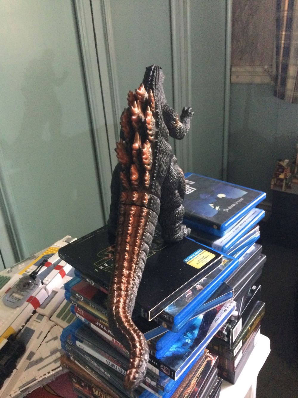 Godzilla ( Burning / 1995 ) ( Bandai ) - Godzilla vinyl figure collectible - Main Image 4