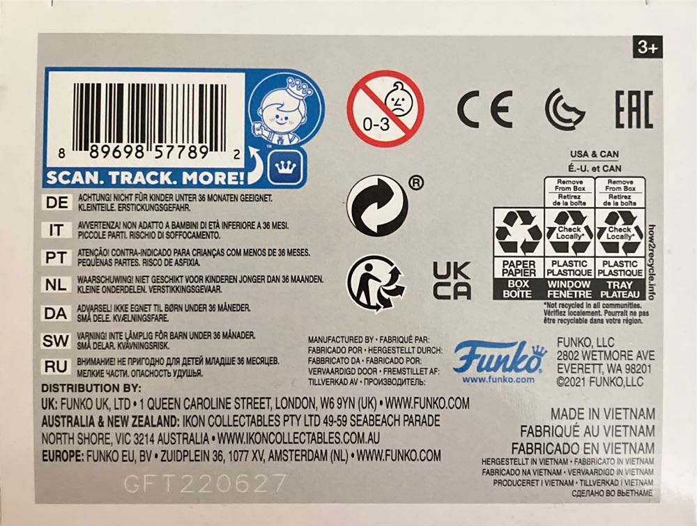 Johnny Bravo  vinyl figure collectible [Barcode 889698577892] - Main Image 4