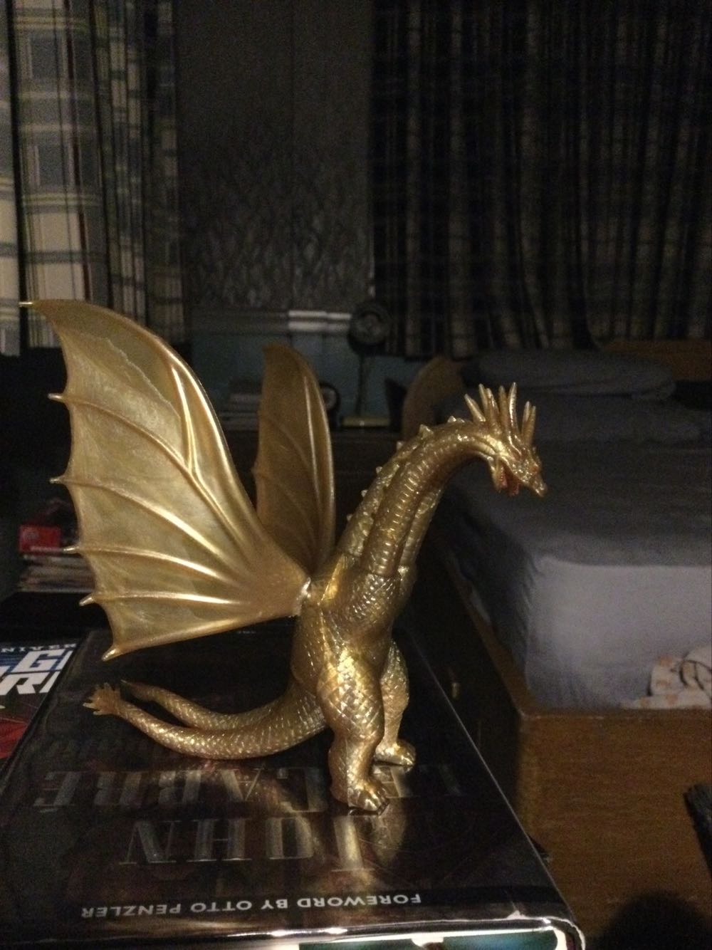 King Ghidorah ( Bandai / Hyper Godzilla / 1991 ) - Godzilla vinyl figure collectible - Main Image 2