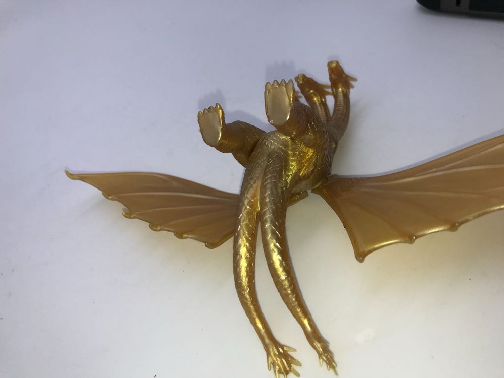 King Ghidorah ( Bandai / Hyper Godzilla / 1991 ) - Godzilla vinyl figure collectible - Main Image 4