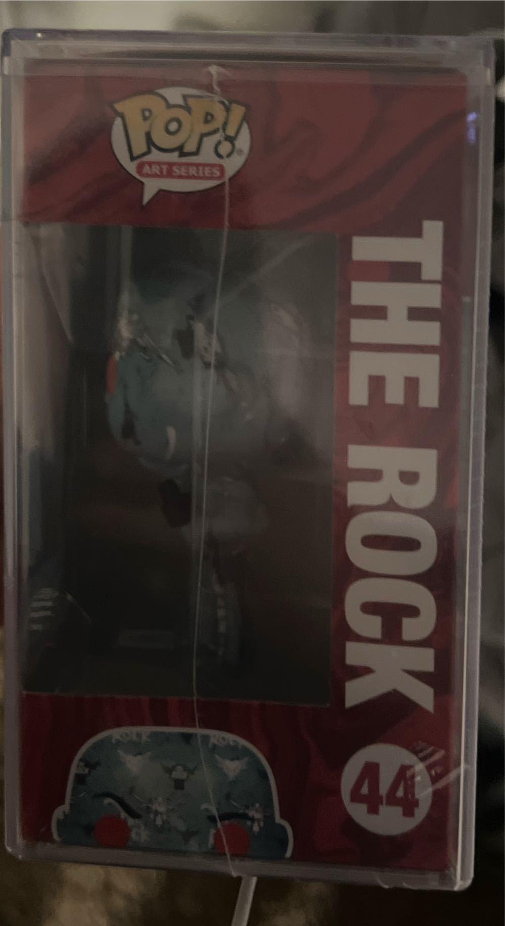 44 Rock, The (Art Series) - WWE vinyl figure collectible [Barcode 889698595605] - Main Image 3