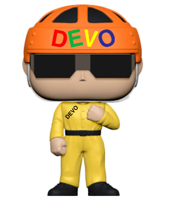 Satisfaction - Devo vinyl figure collectible [Barcode 889698557917] - Main Image 3