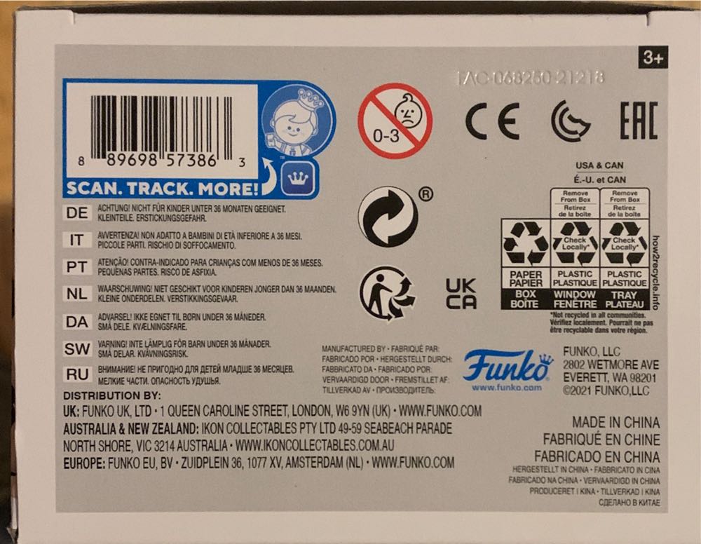 Russell - Up vinyl figure collectible [Barcode 889698573863] - Main Image 4