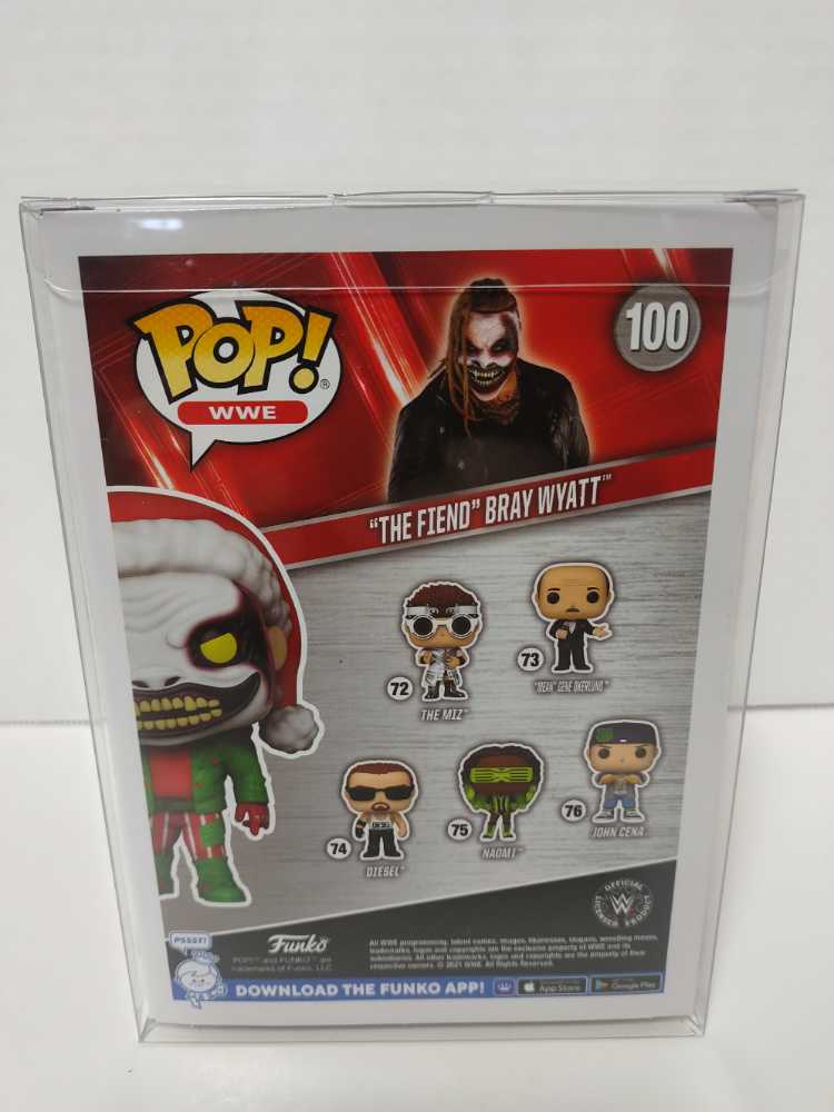The Fiend Brat Wyatt (Holiday) Pop! 100 - WWE vinyl figure collectible [Barcode 889698588980] - Main Image 2