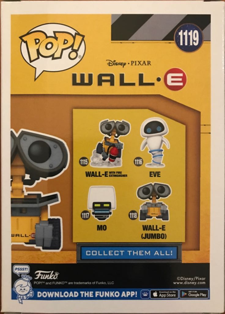 Charging wall-e - Wall-E vinyl figure collectible [Barcode 889698581370] - Main Image 2