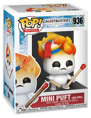 Ghostbusters Afterlife: Mini Puft on Fire - Ghostbusters vinyl figure collectible [Barcode 889698484923] - Main Image 3
