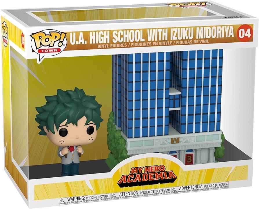 MHA: U.A. High School With Izuku Midoriya - My Hero Academia vinyl figure collectible [Barcode 889698481687] - Main Image 2