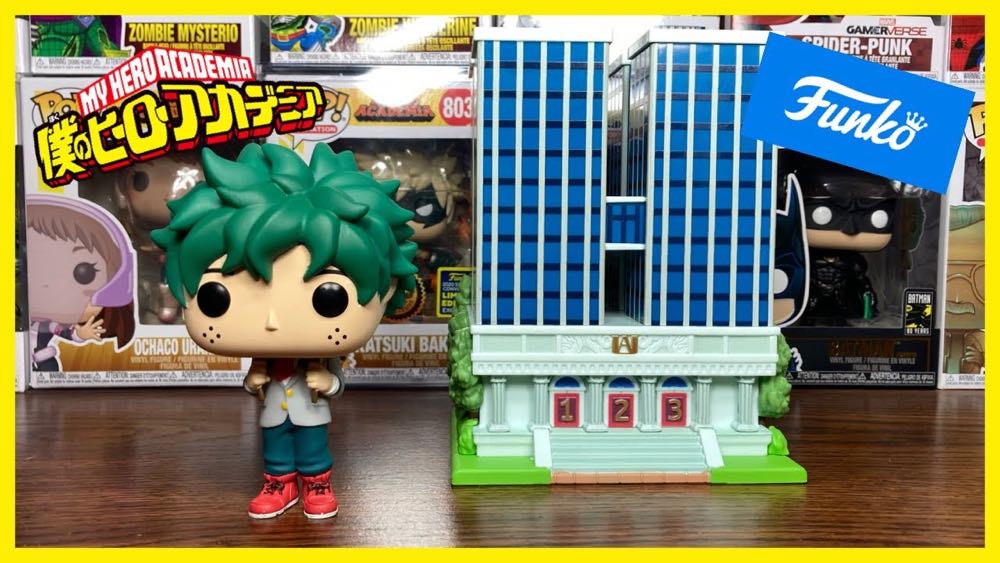 MHA: U.A. High School With Izuku Midoriya - My Hero Academia vinyl figure collectible [Barcode 889698481687] - Main Image 4