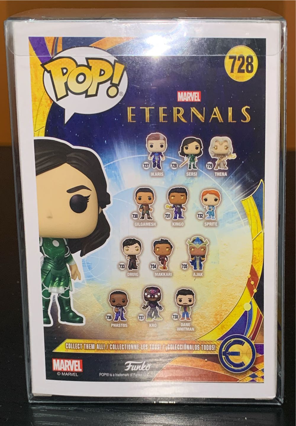 Sersi - Marvel Universe vinyl figure collectible [Barcode 889698497053] - Main Image 3