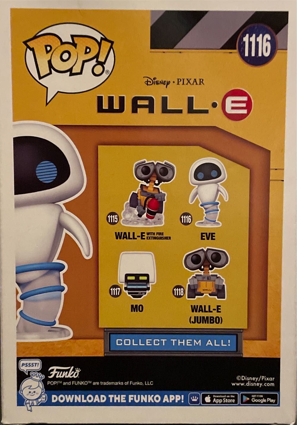 EVE - Wall-E vinyl figure collectible [Barcode 889698586887] - Main Image 3