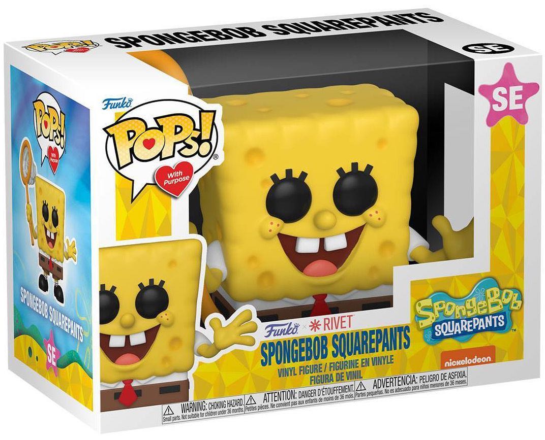SpongeBob SquarePants with Net - SpongeBob SquarePants vinyl figure collectible [Barcode 889698608886] - Main Image 2