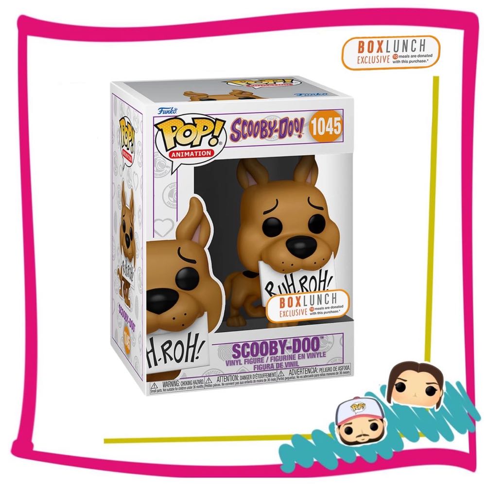 Scooby-Doo Ruh-Roh Boxlunch 1045 - Scooby-Doo vinyl figure collectible - Main Image 2