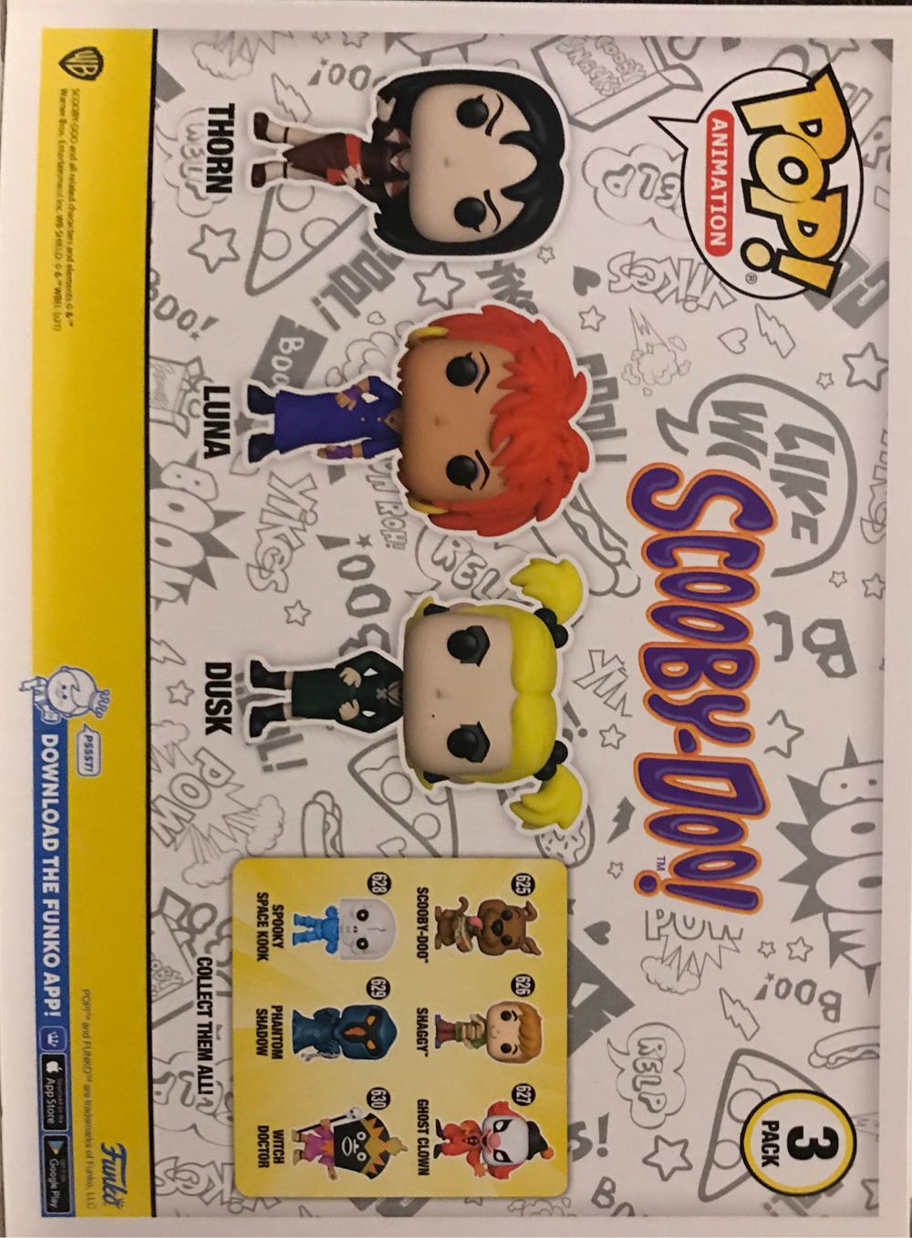 The Hex Girls (Thorn, Luna, Dusk) 3-Pack - Scooby-Doo vinyl figure collectible [Barcode 889698581585] - Main Image 2