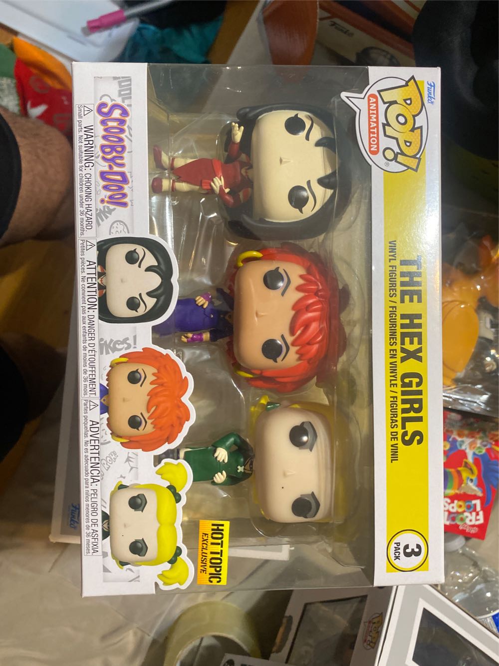 The Hex Girls (Thorn, Luna, Dusk) 3-Pack - Scooby-Doo vinyl figure collectible [Barcode 889698581585] - Main Image 3