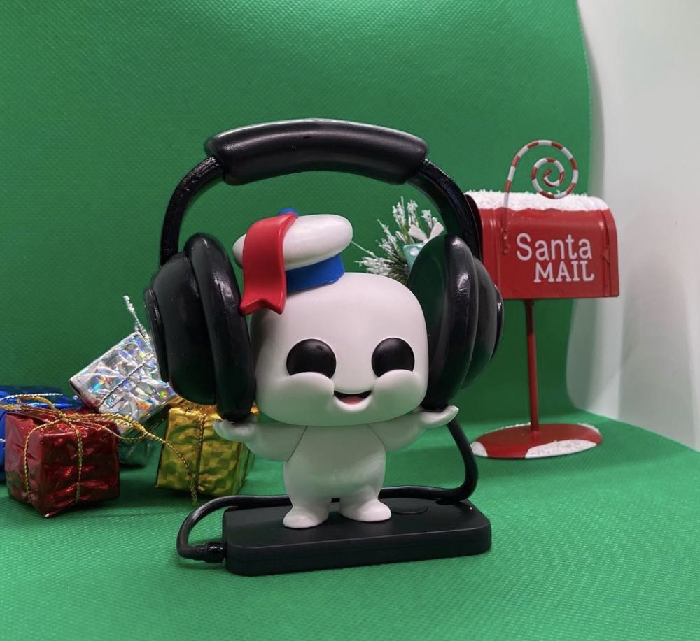 Mini Puft w/ Headphones - Ghostbusters vinyl figure collectible [Barcode 889698488938] - Main Image 3