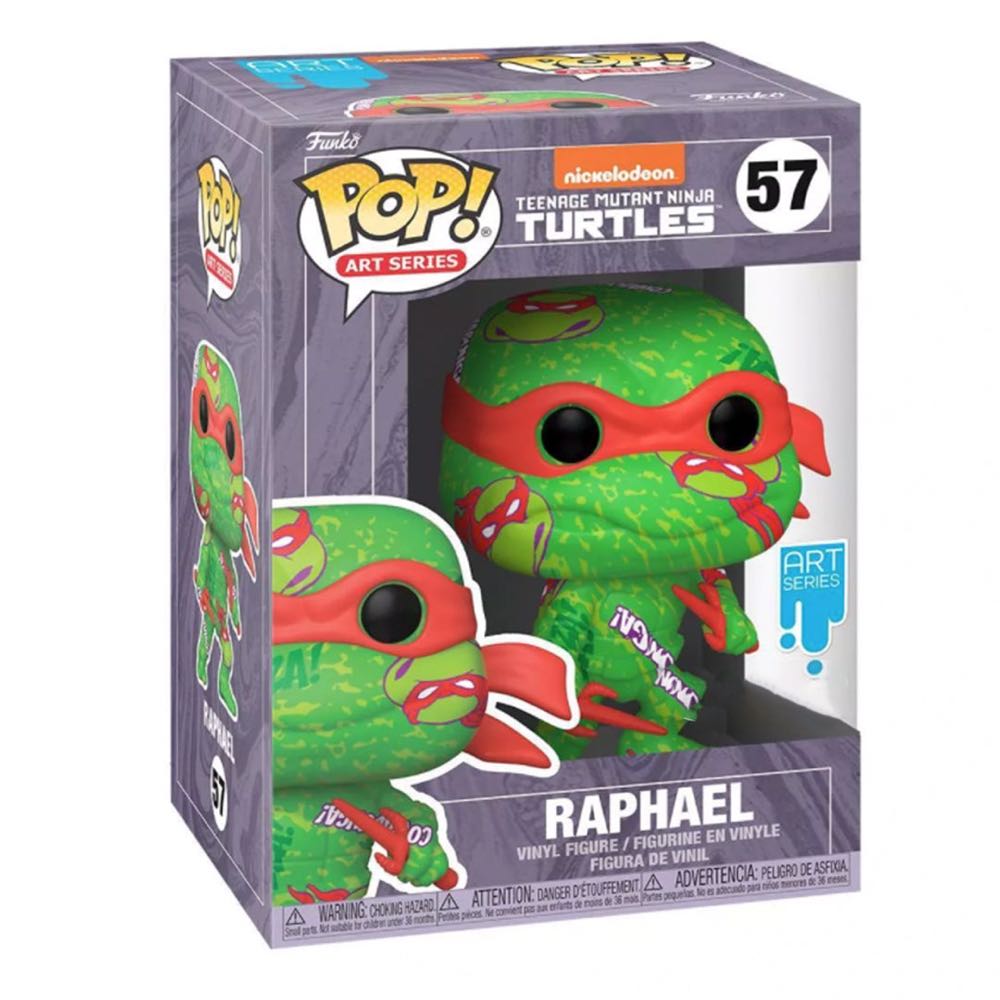 Raphael - Raffaello - 57 - Teenage Mutant Ninja Turtles - Art Series - Special Edition - Funko Pop Art Series - Teenage Mutant Ninja Turtles vinyl figure collectible [Barcode 889698598958] - Main Image 2