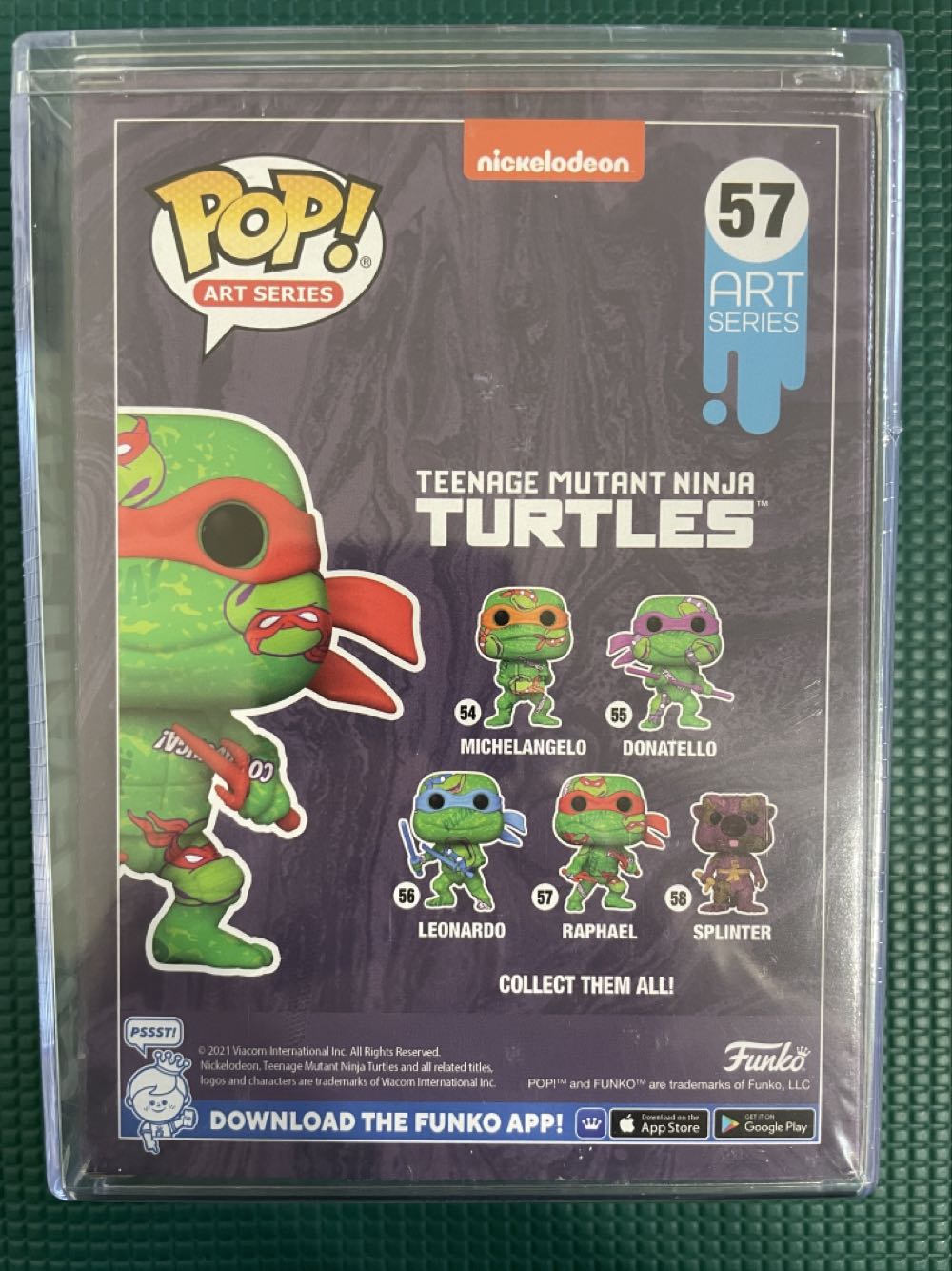 Raphael - Raffaello - 57 - Teenage Mutant Ninja Turtles - Art Series - Special Edition - Funko Pop Art Series - Teenage Mutant Ninja Turtles vinyl figure collectible [Barcode 889698598958] - Main Image 4