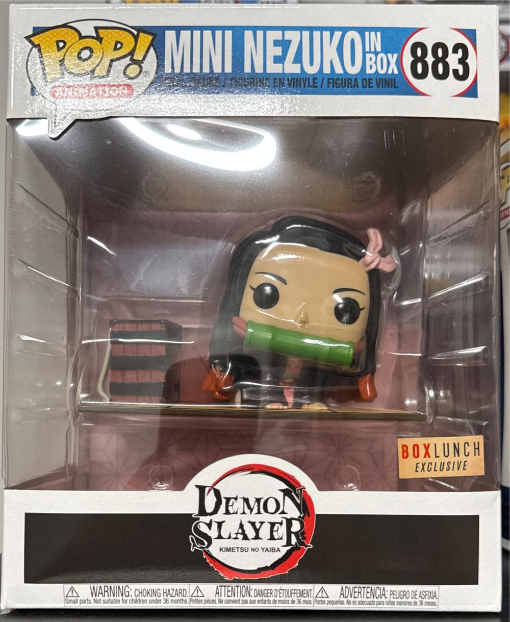 Mini Nezuko In Box (Boxlunch) - Demon Slayer vinyl figure collectible [Barcode 889698503464] - Main Image 3