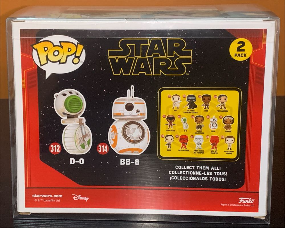 Star Wars: D-O & BB-8, #2 Pack - Star Wars vinyl figure collectible [Barcode 889698441216] - Main Image 3