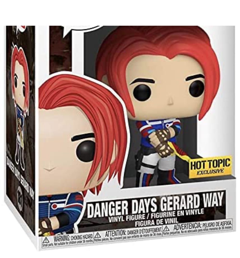 Funko My Chemical Romance Pop! Rocks Danger Days Gerard Way Pop Vinyl Hot Topic Exclusive - Funko vinyl figure collectible - Main Image 4
