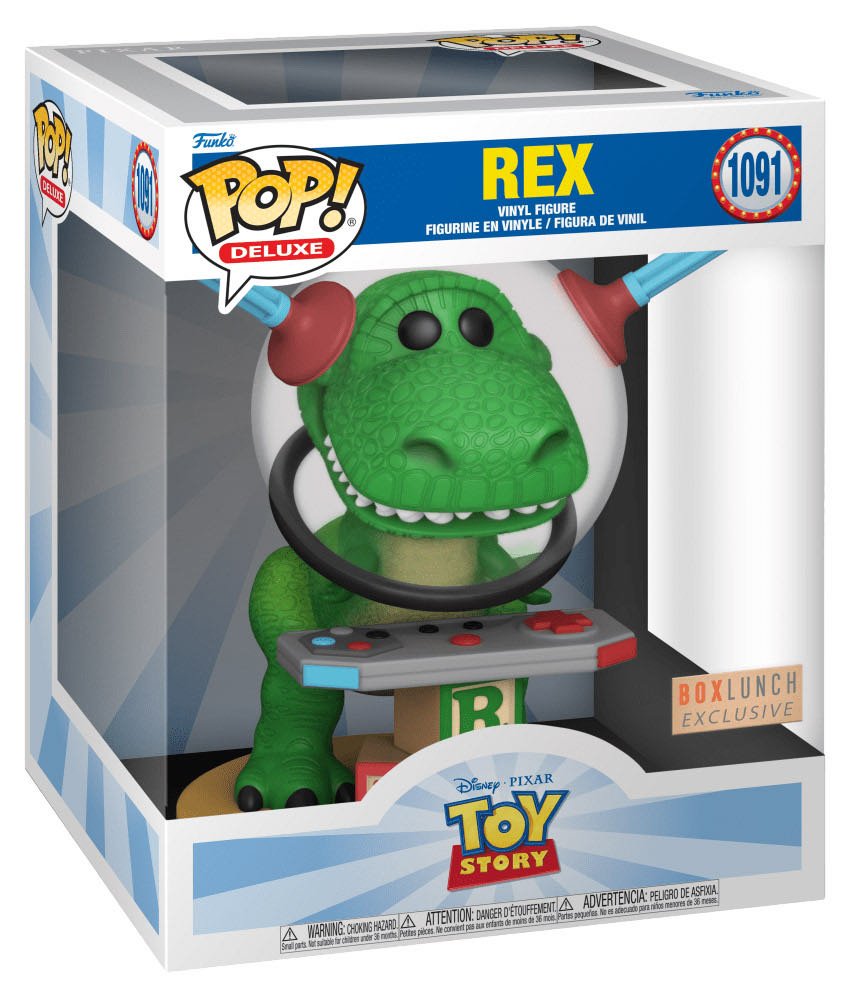 Rex - Toy Story vinyl figure collectible [Barcode 889698581790] - Main Image 4