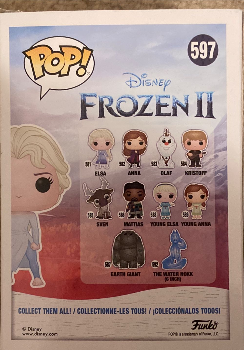 Frozen 2 Elsa Walmart Exclusive - Frozen vinyl figure collectible - Main Image 3