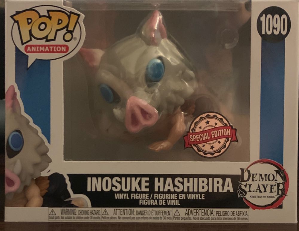 Inosuke Hashibira - Demon Slayer vinyl figure collectible [Barcode 889698591591] - Main Image 2
