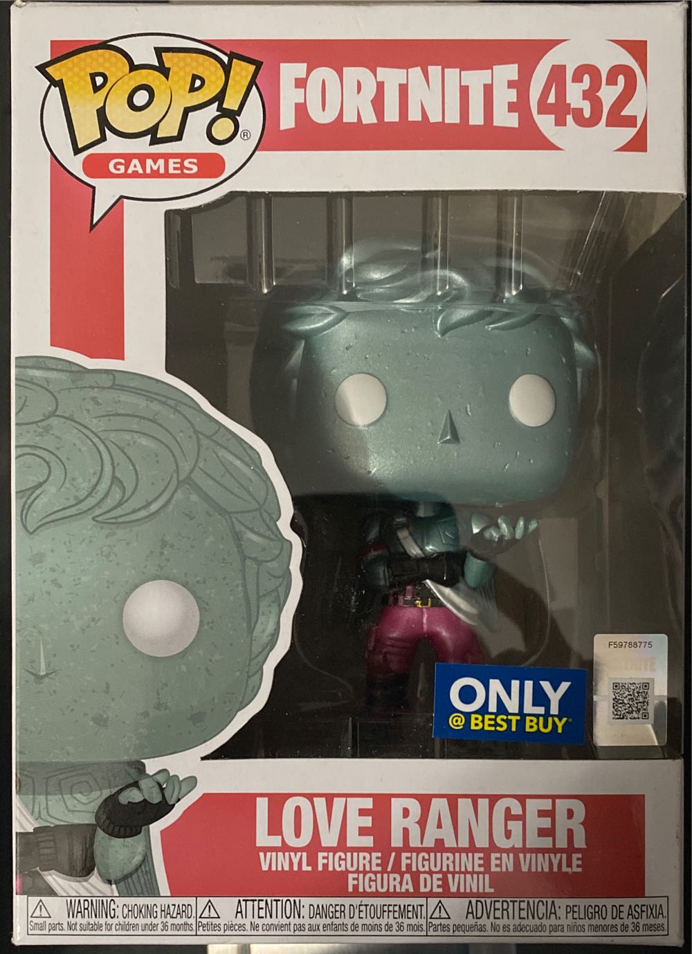 Love Ranger (Metallic) - Fortnite vinyl figure collectible [Barcode 889698409476] - Main Image 2