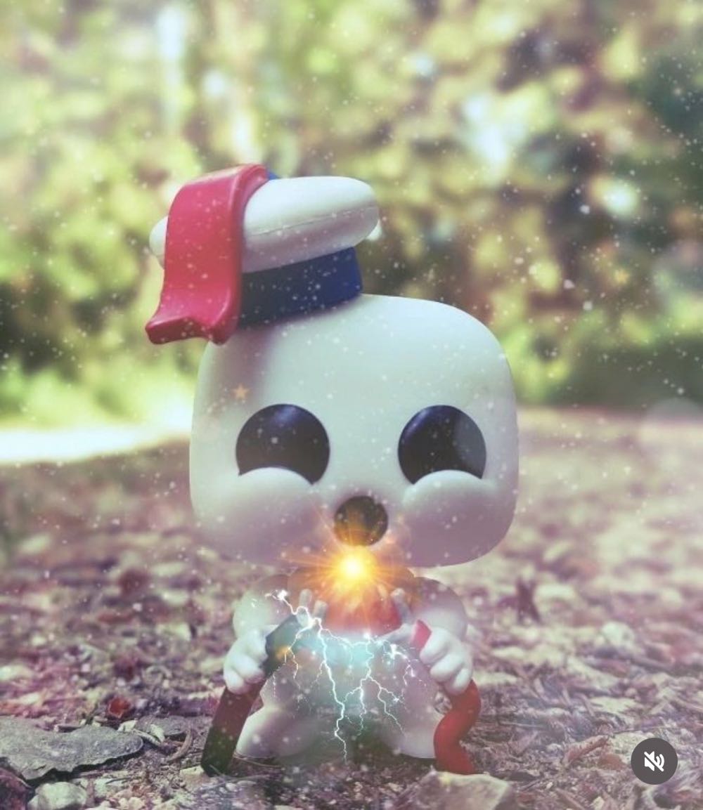 Mini Puft (zapped) Target - Ghostbusters vinyl figure collectible - Main Image 3