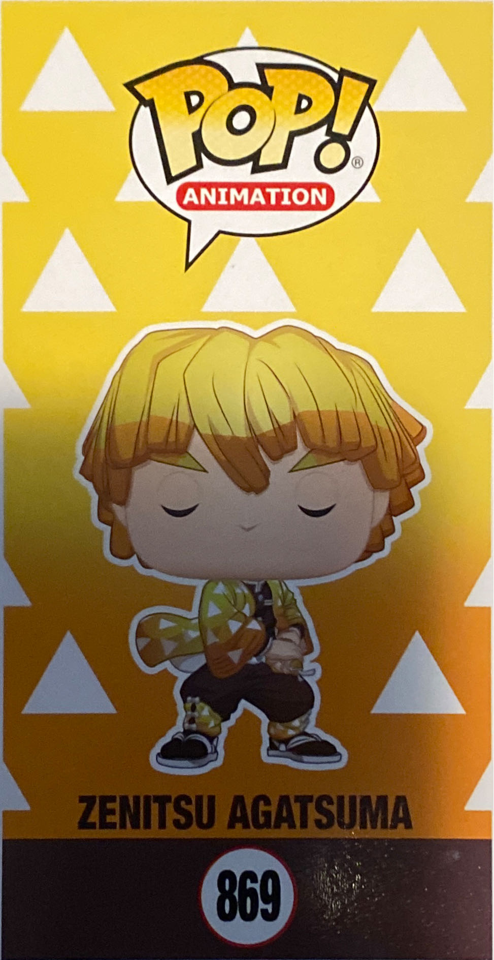 Zenitsu - Demon Slayer vinyl figure collectible [Barcode 889698490122] - Main Image 3