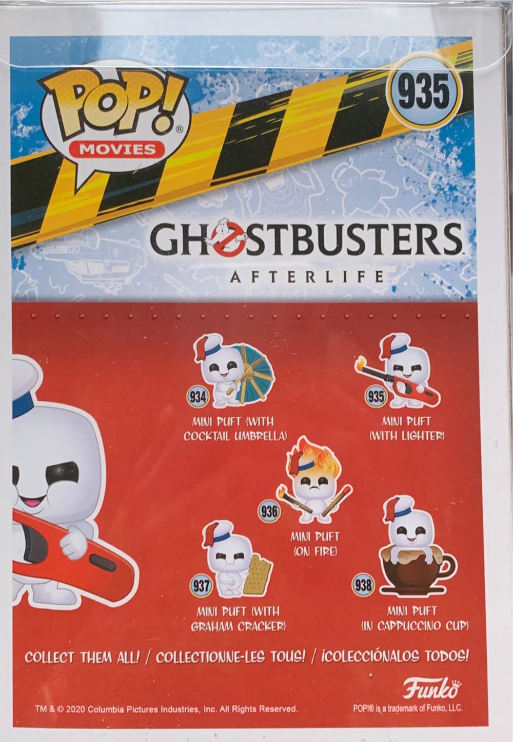 Ghostbusters After Life: Mini Puft w/ Lighter - Ghostbusters vinyl figure collectible [Barcode 889698484916] - Main Image 2