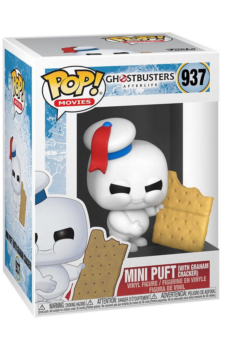 Mini Puft w/ Graham Cracker - Ghostbusters vinyl figure collectible [Barcode 889698484947] - Main Image 4