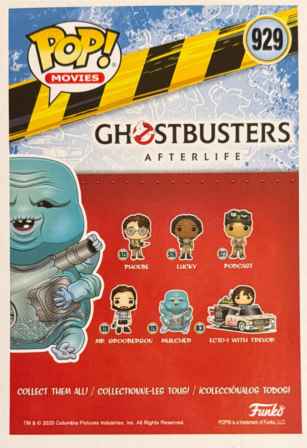 Muncher - Ghostbusters vinyl figure collectible [Barcode 889698480277] - Main Image 4
