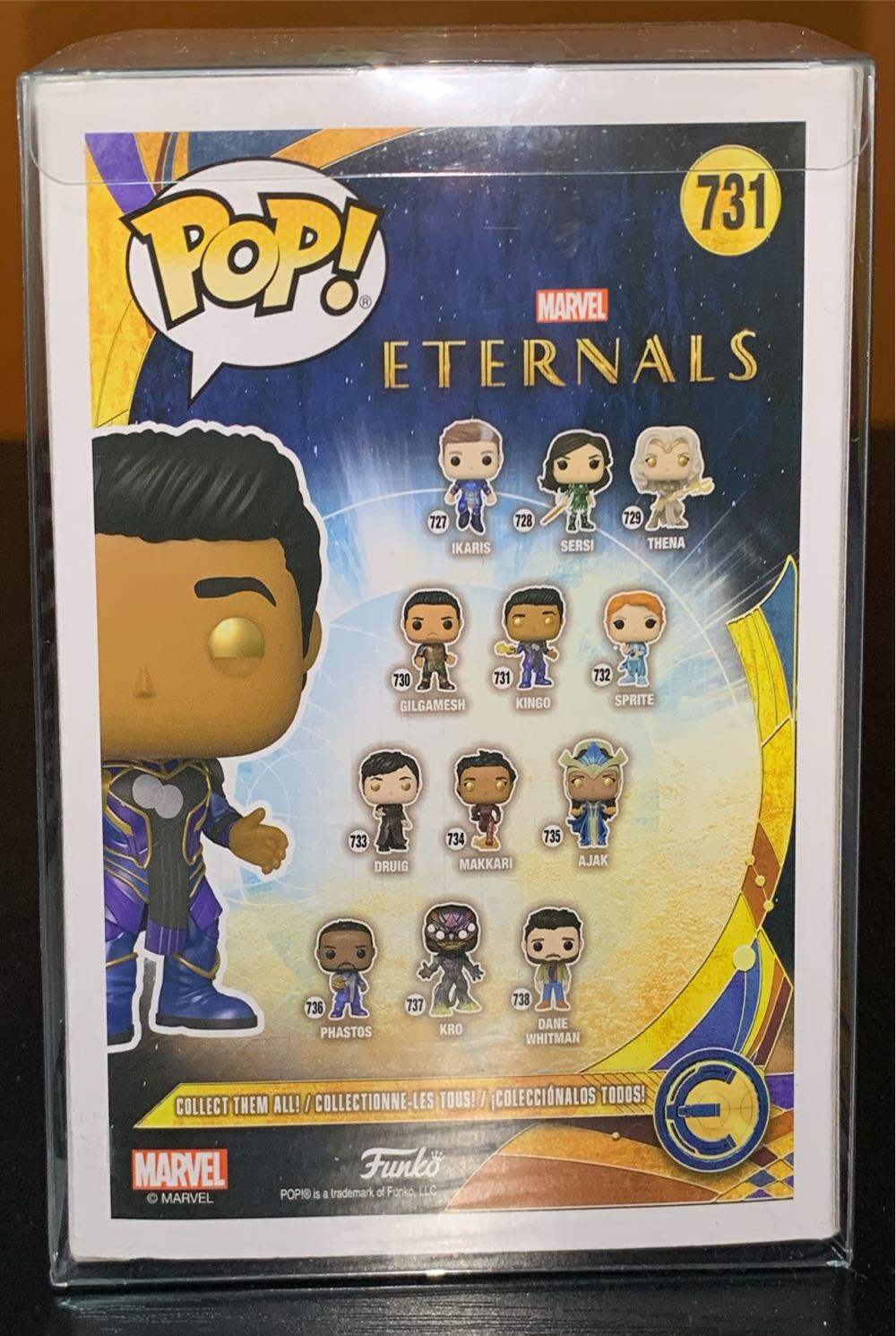 Kingo - Marvel Universe vinyl figure collectible [Barcode 889698497084] - Main Image 3