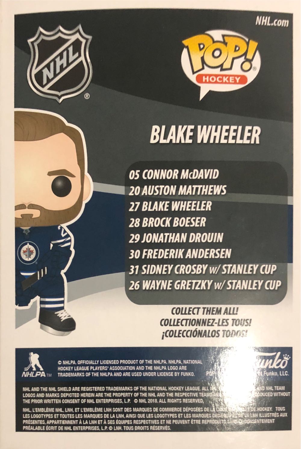 Blake Wheeler  vinyl figure collectible [Barcode 889698331005] - Main Image 2