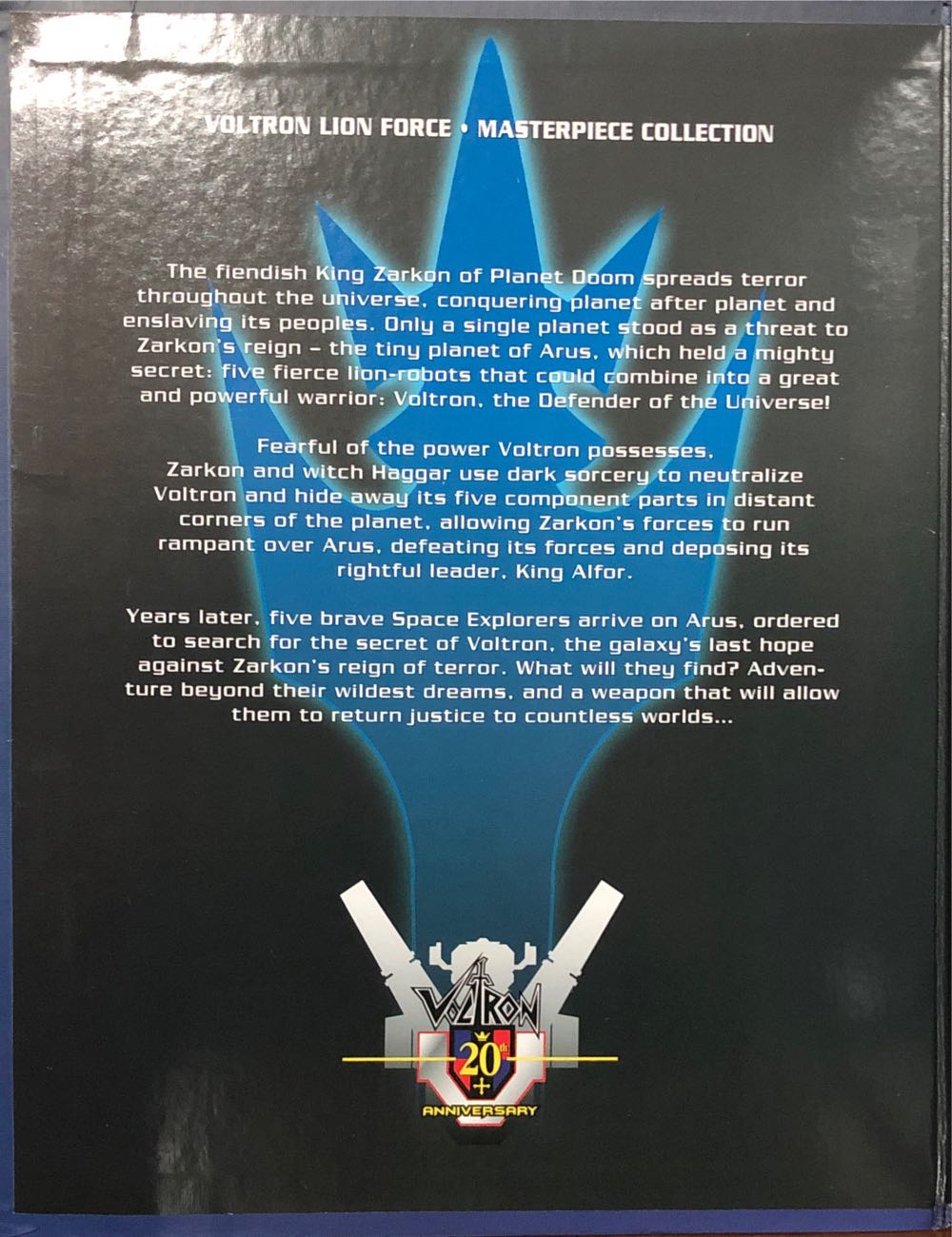 Voltron Toynami 20th Anniversary - Voltron vinyl figure collectible - Main Image 3