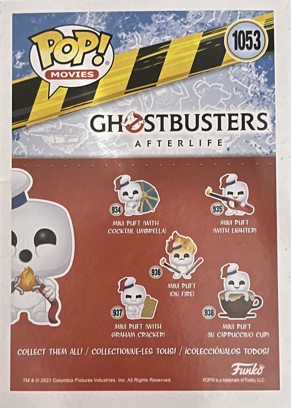 Mini Puft (zapped) - Ghostbusters vinyl figure collectible [Barcode 889698546713] - Main Image 4