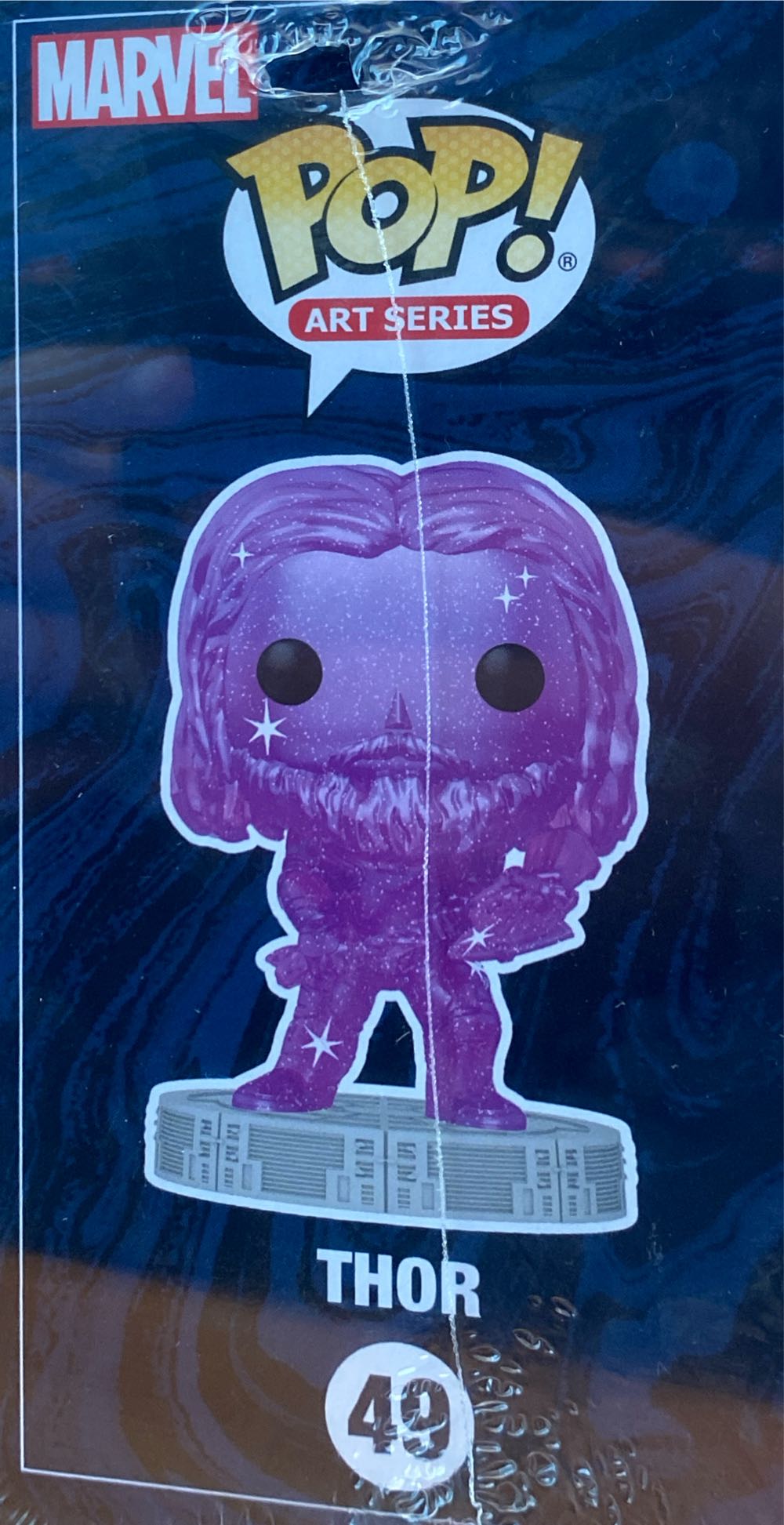 Funko Pop! Art Series The Infinity Saga: Thor # 49 - Avengers: Infinity War vinyl figure collectible [Barcode 889698576185] - Main Image 3
