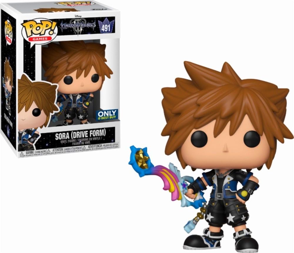 Sora (Drive Form) - Kingdom Hearts vinyl figure collectible [Barcode 889698340601] - Main Image 2