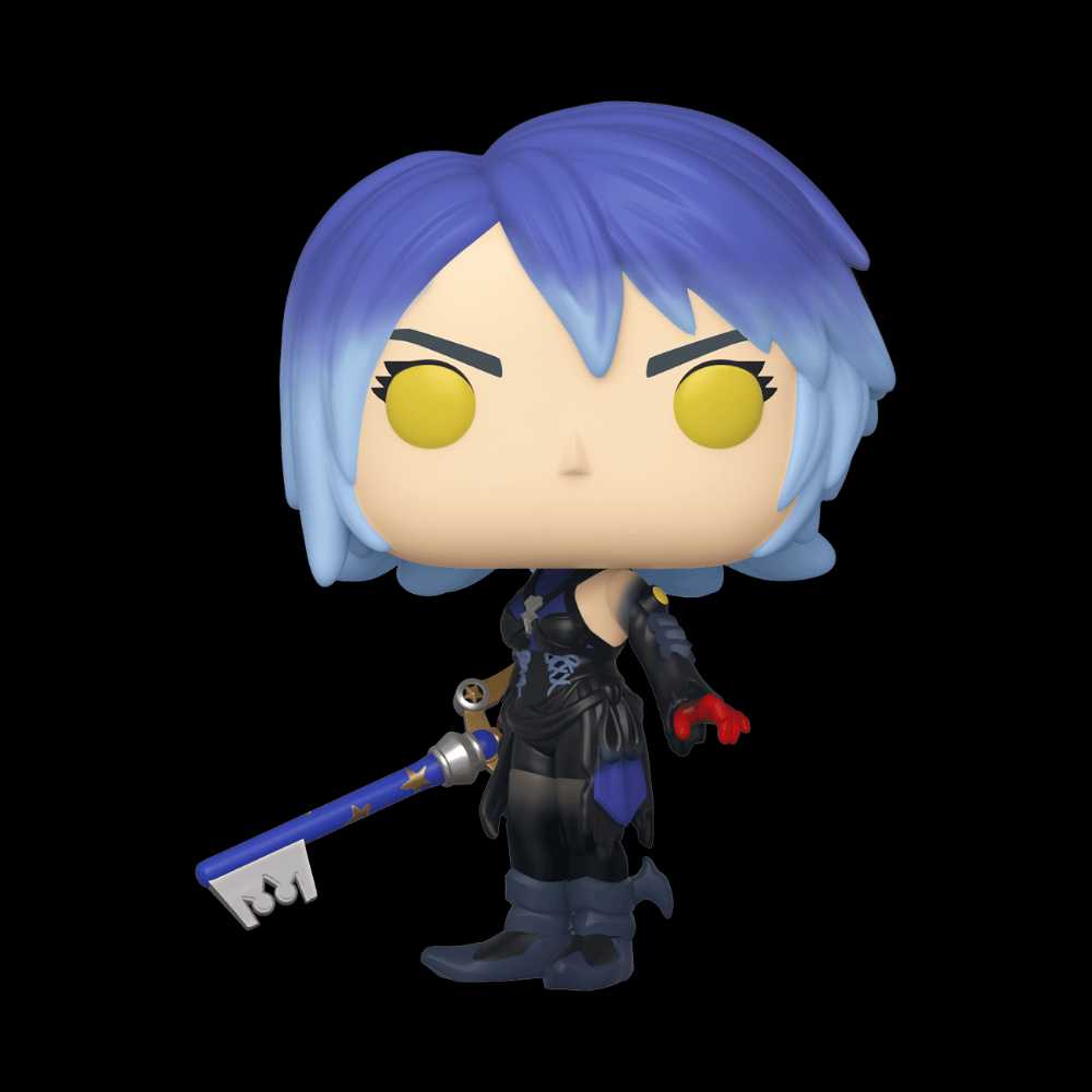Dark Aqua (with Keyblade) - Kingdom Hearts vinyl figure collectible [Barcode 889698429580] - Main Image 3
