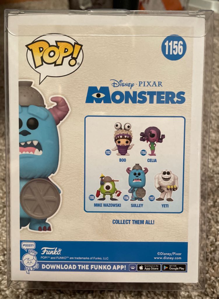 Sulley (With Lid) - Monsters vinyl figure collectible [Barcode 889698577441] - Main Image 2