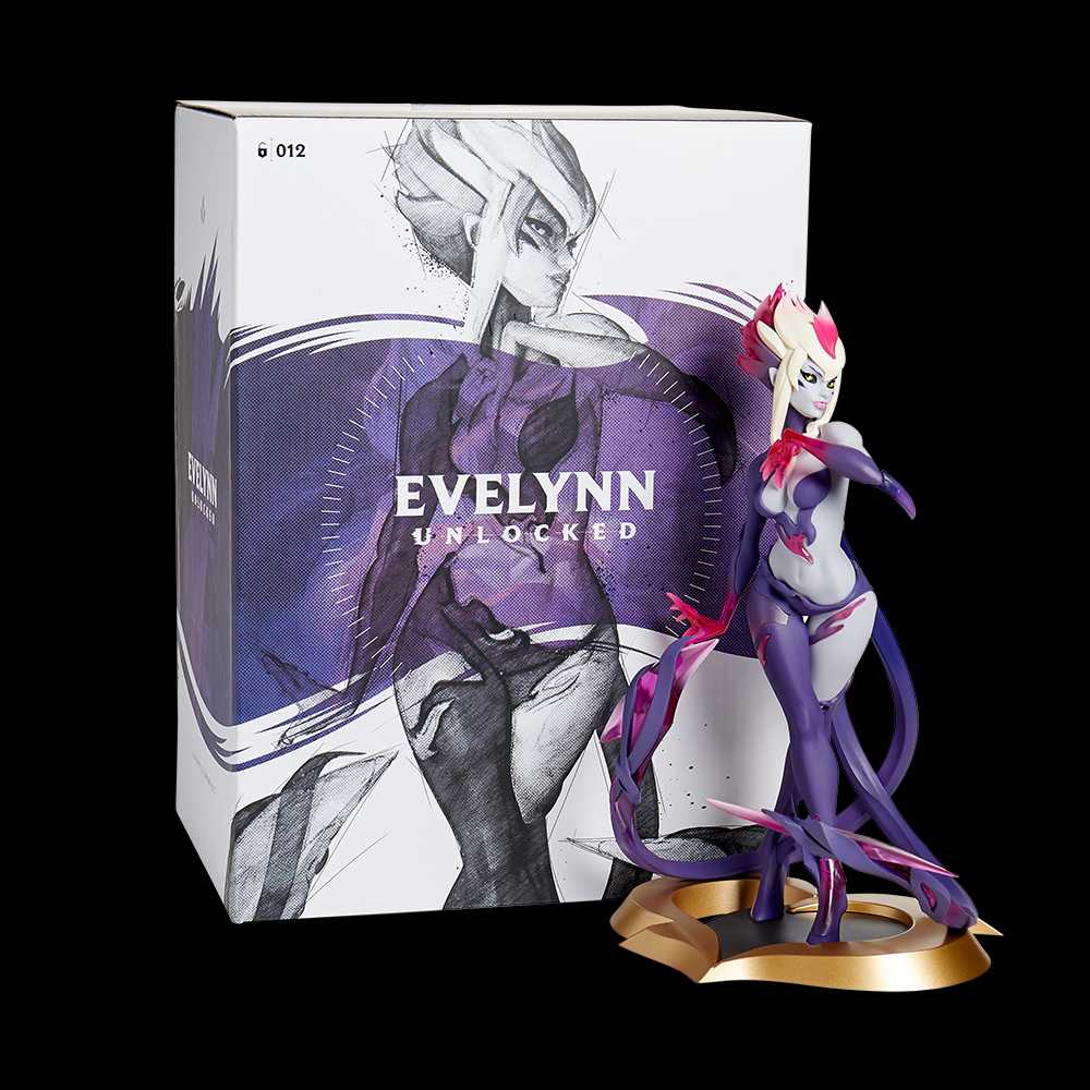 evelynn unlocked statue - League of Legends vinyl figure collectible - Main Image 3